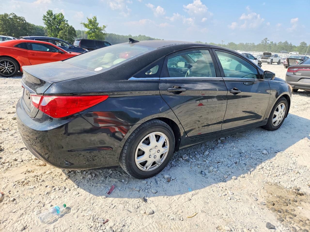 2012 Hyundai Sonata Gls Black vin: 5NPEB4AC4CH438298