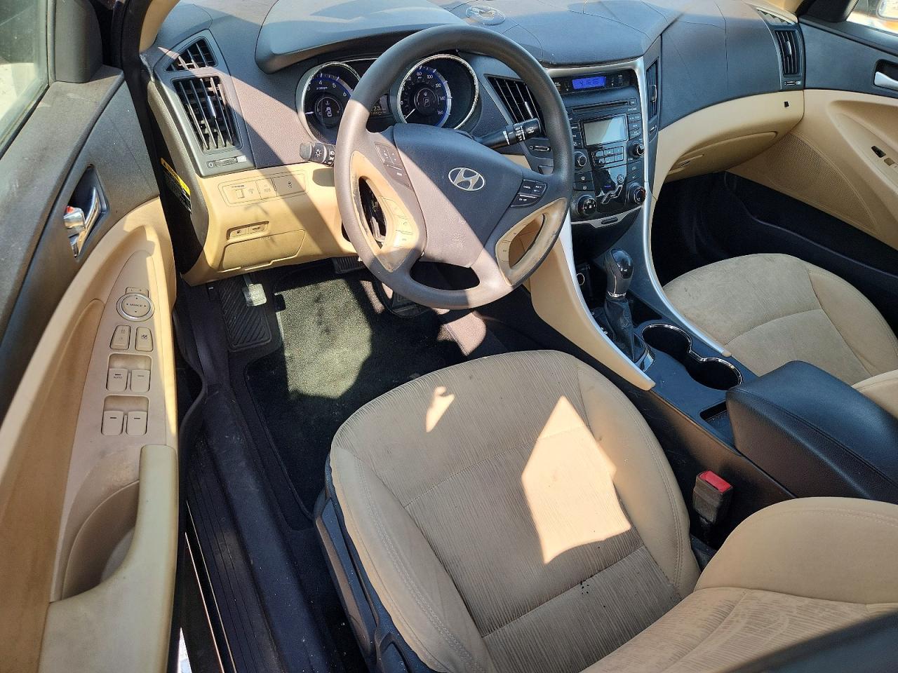 2012 Hyundai Sonata Gls Black vin: 5NPEB4AC4CH438298