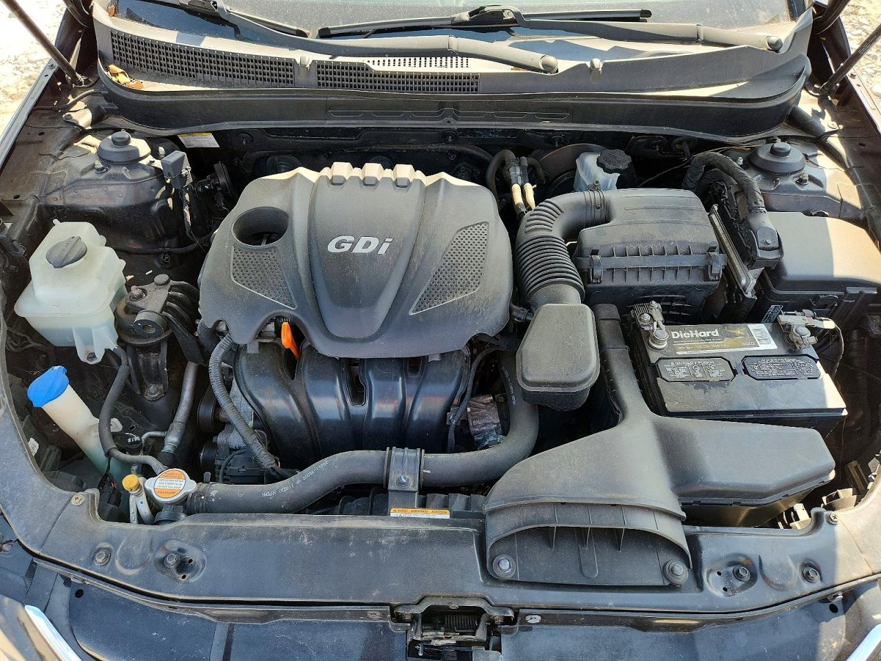 2012 Hyundai Sonata Gls Black vin: 5NPEB4AC4CH438298