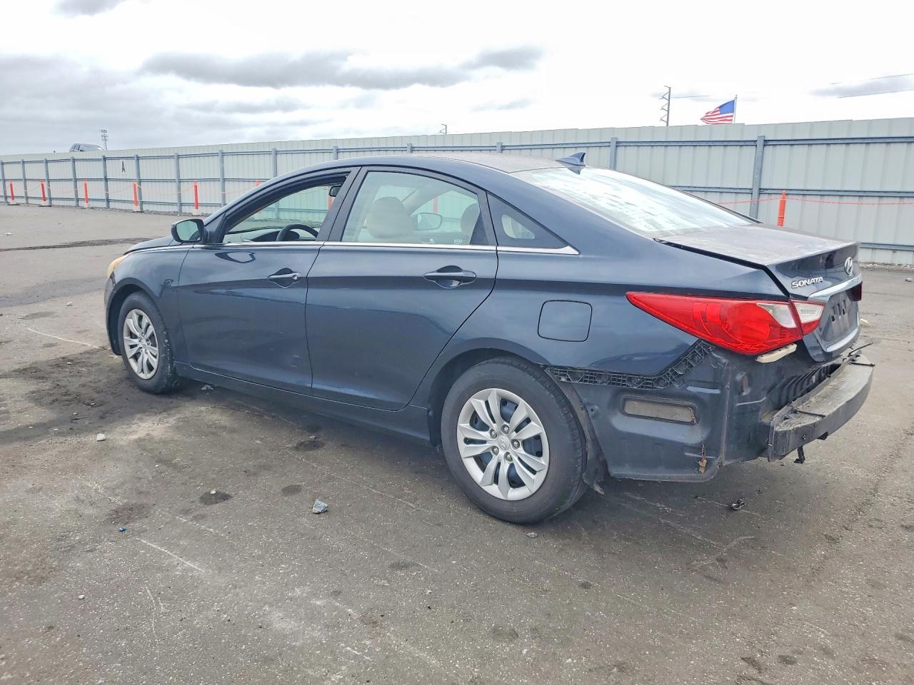 2012 Hyundai Sonata Gls Blue vin: 5NPEB4AC4CH439502