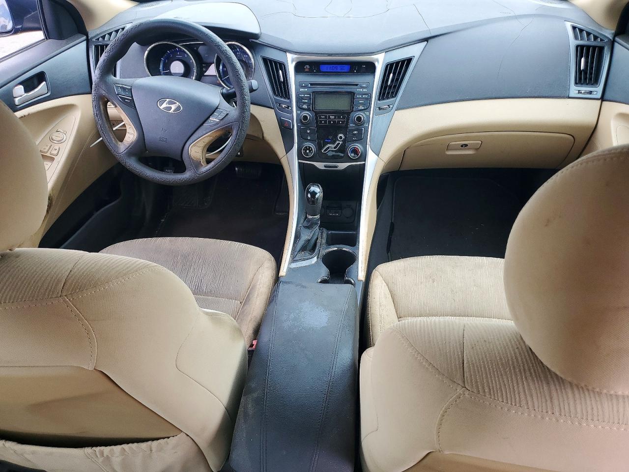 2012 Hyundai Sonata Gls Blue vin: 5NPEB4AC4CH439502