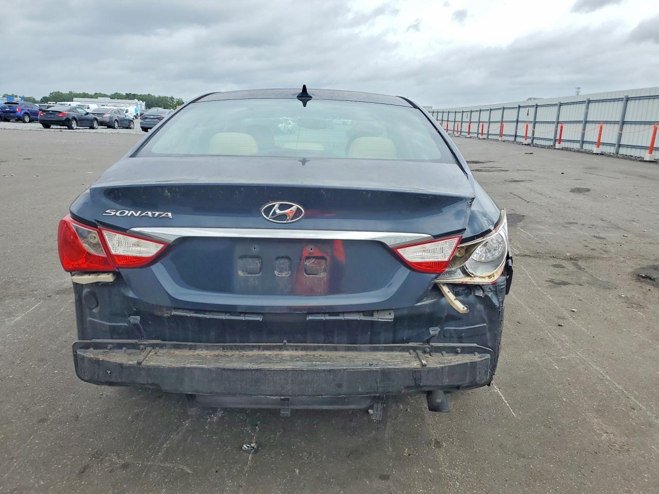 2012 Hyundai Sonata Gls Blue vin: 5NPEB4AC4CH439502