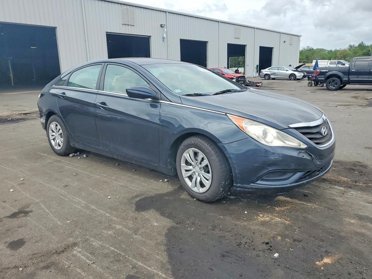 2012 Hyundai Sonata Gls Blue vin: 5NPEB4AC4CH439502
