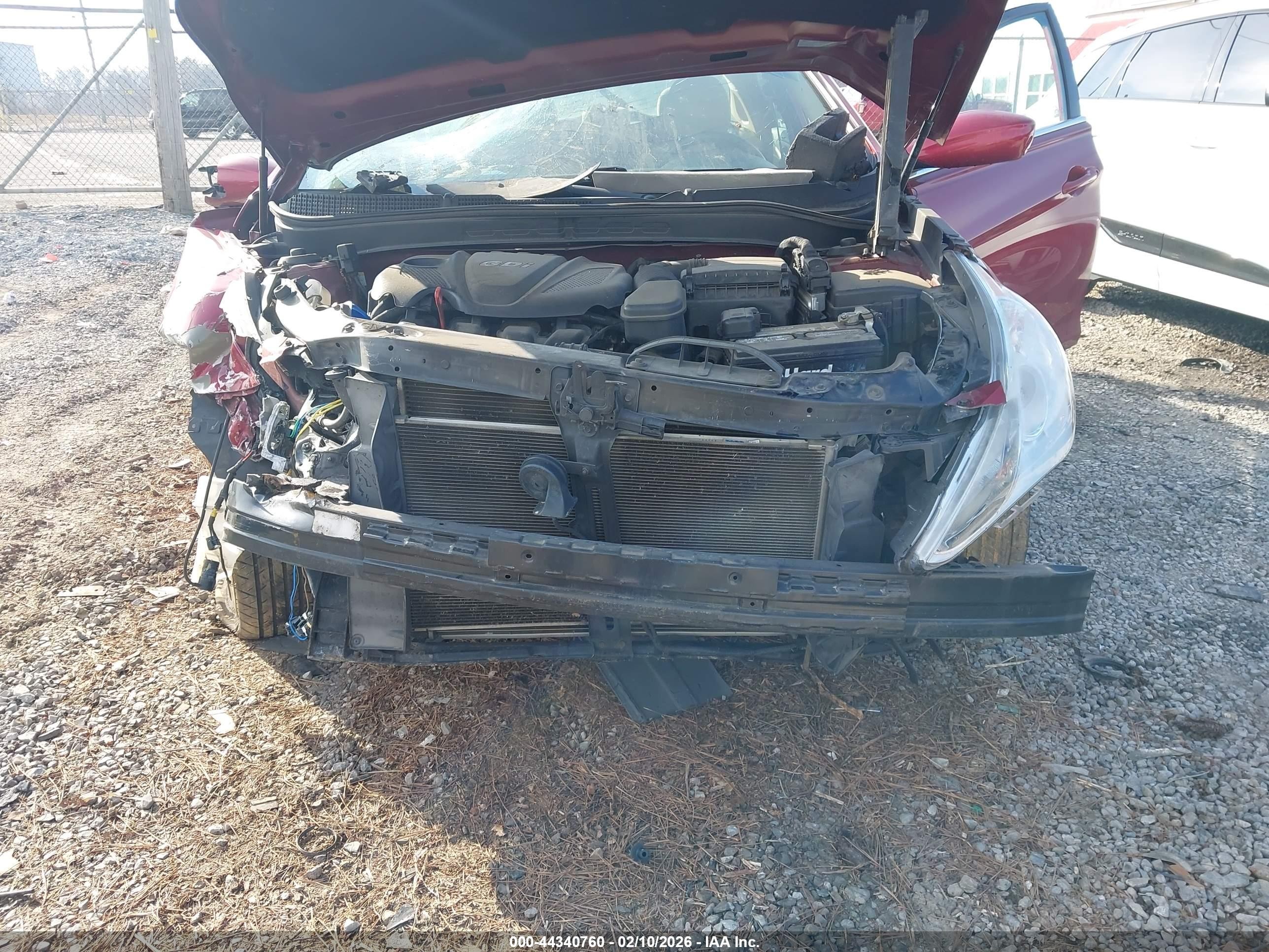 2012 Hyundai Sonata Gls Red vin: 5NPEB4AC4CH459605