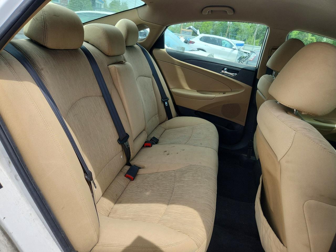 2012 Hyundai Sonata Gls Белый vin: 5NPEB4AC4CH460995