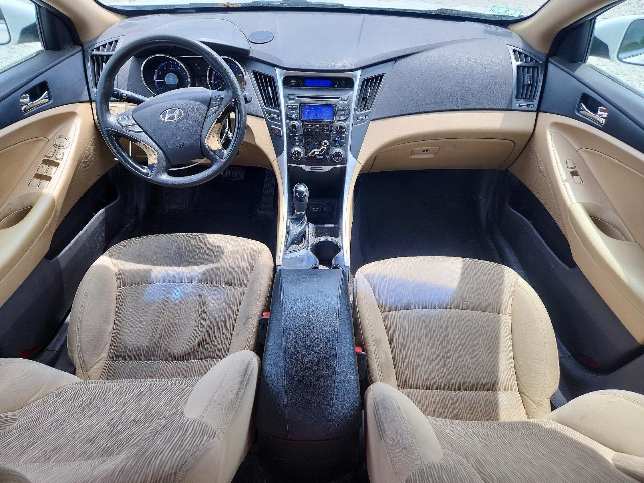 2012 Hyundai Sonata Gls Белый vin: 5NPEB4AC4CH460995