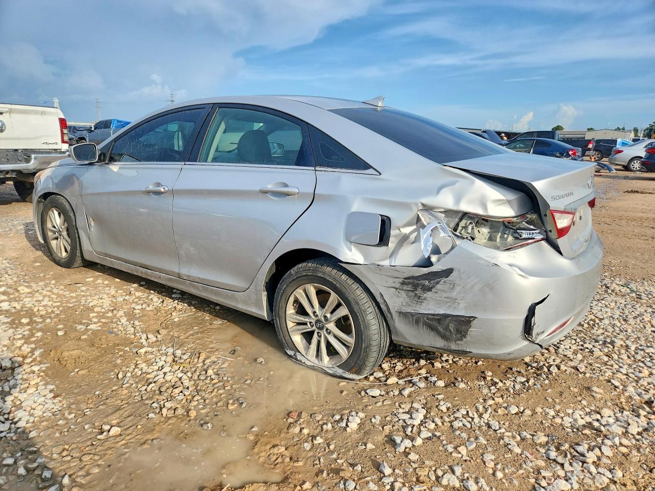 2012 Hyundai Sonata Gls Silver vin: 5NPEB4AC4CH461595