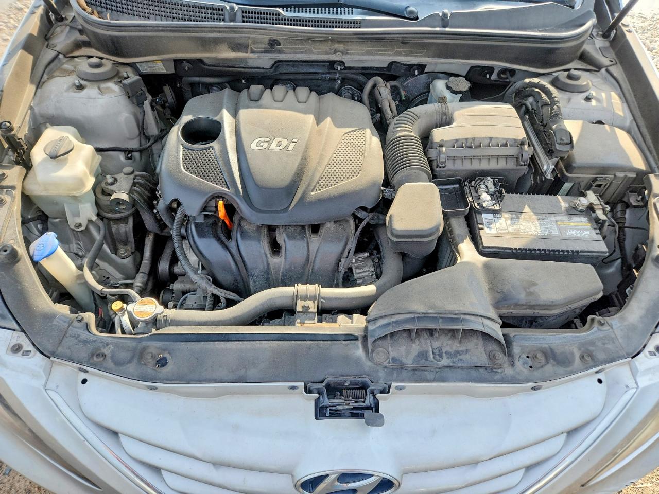 2012 Hyundai Sonata Gls Silver vin: 5NPEB4AC4CH461595