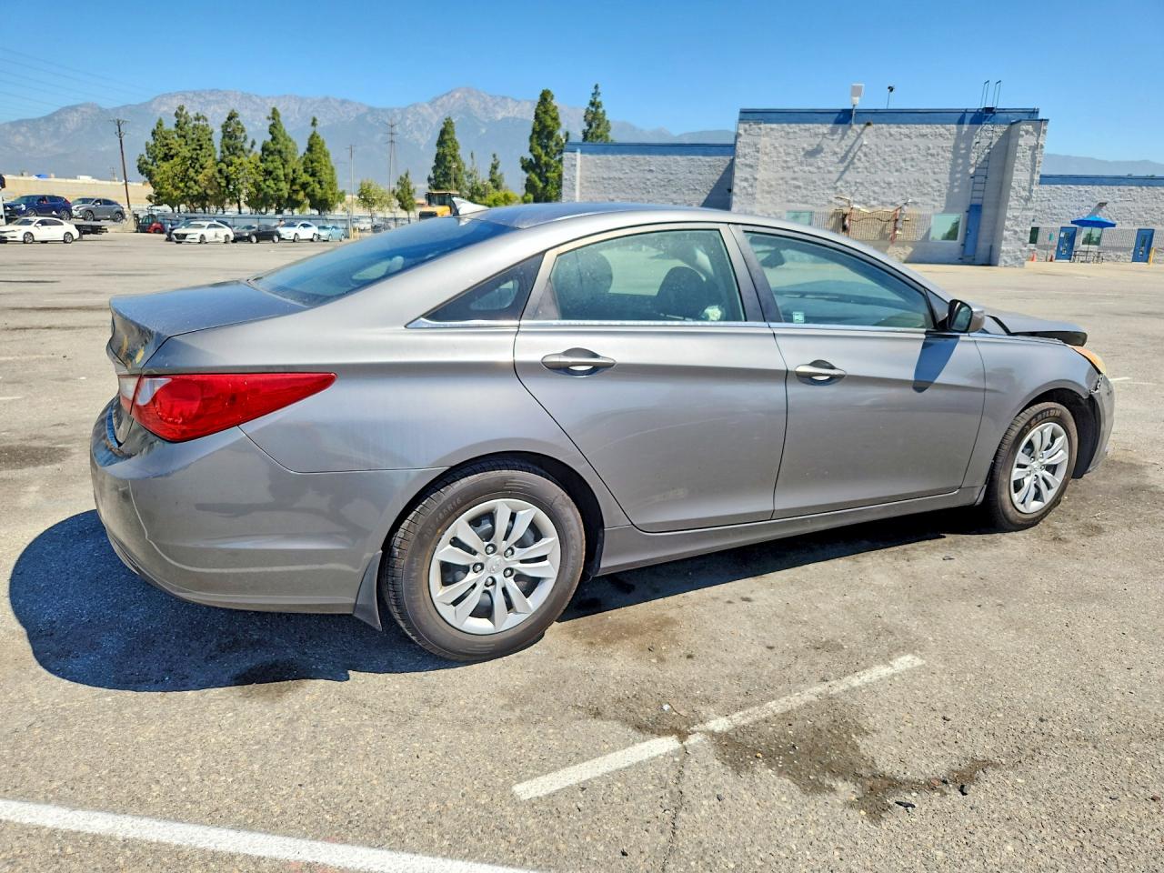 2012 Hyundai Sonata Gls Gray vin: 5NPEB4AC4CH464397