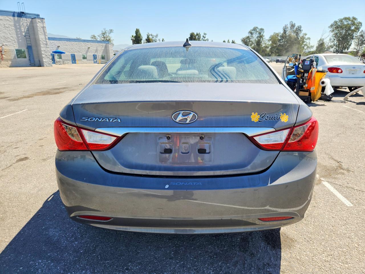 2012 Hyundai Sonata Gls Gray vin: 5NPEB4AC4CH464397