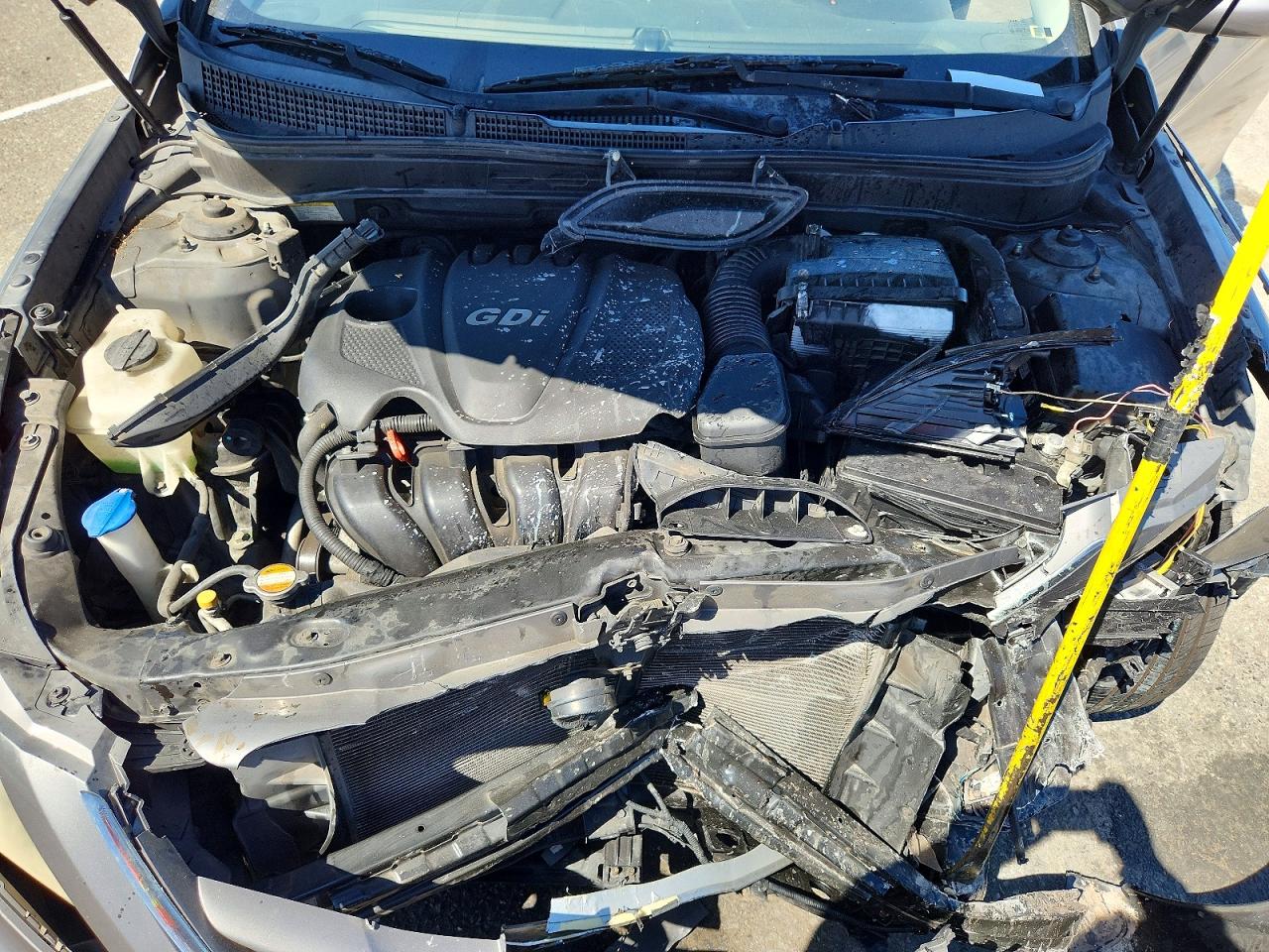 2012 Hyundai Sonata Gls Gray vin: 5NPEB4AC4CH464397