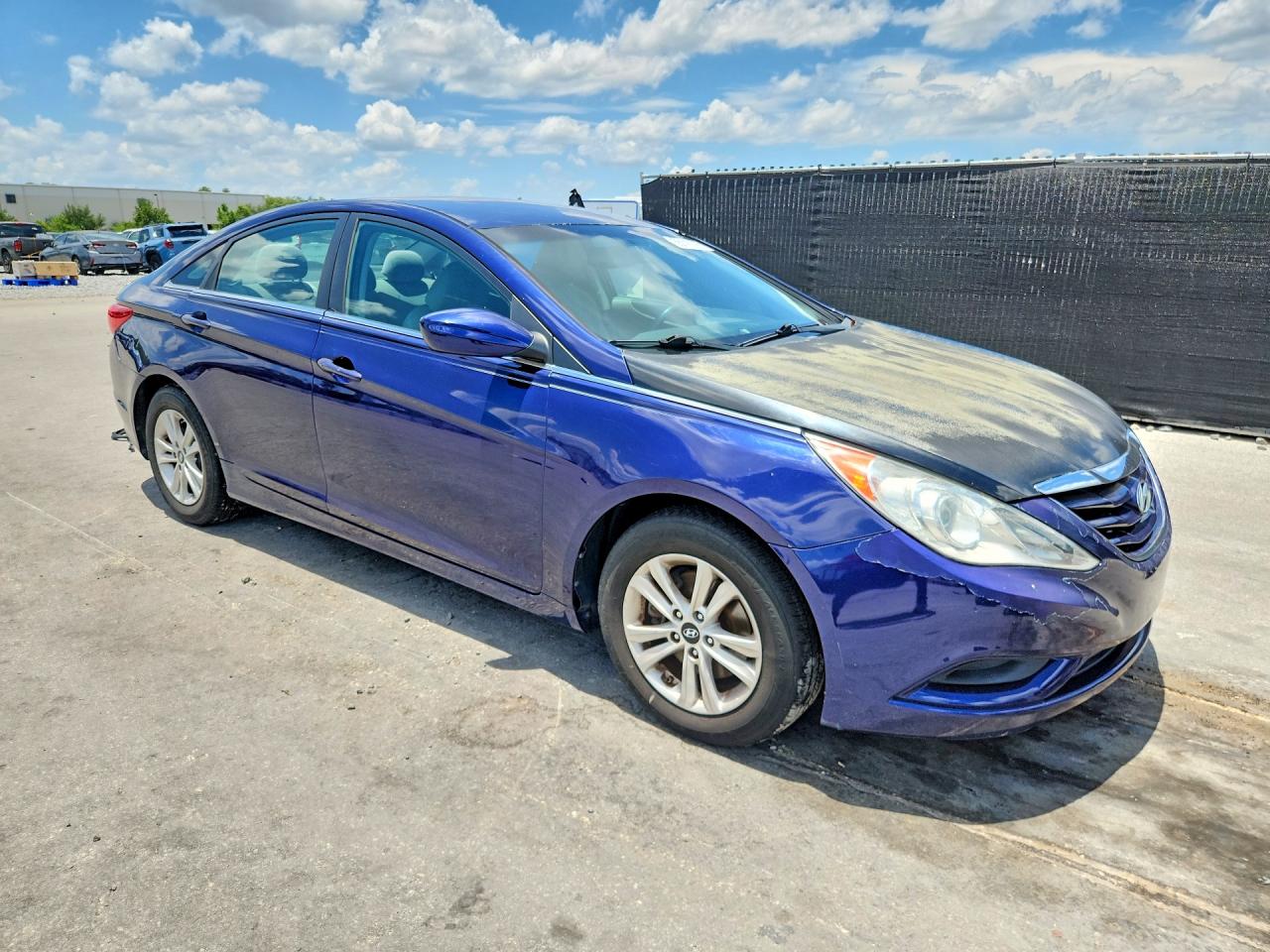 2012 Hyundai Sonata Gls Blue vin: 5NPEB4AC4CH467915