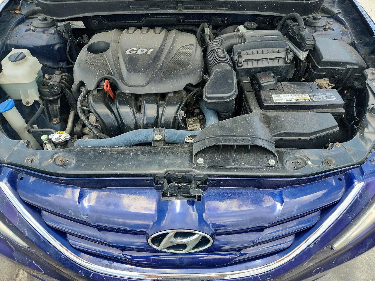 2012 Hyundai Sonata Gls Blue vin: 5NPEB4AC4CH467915