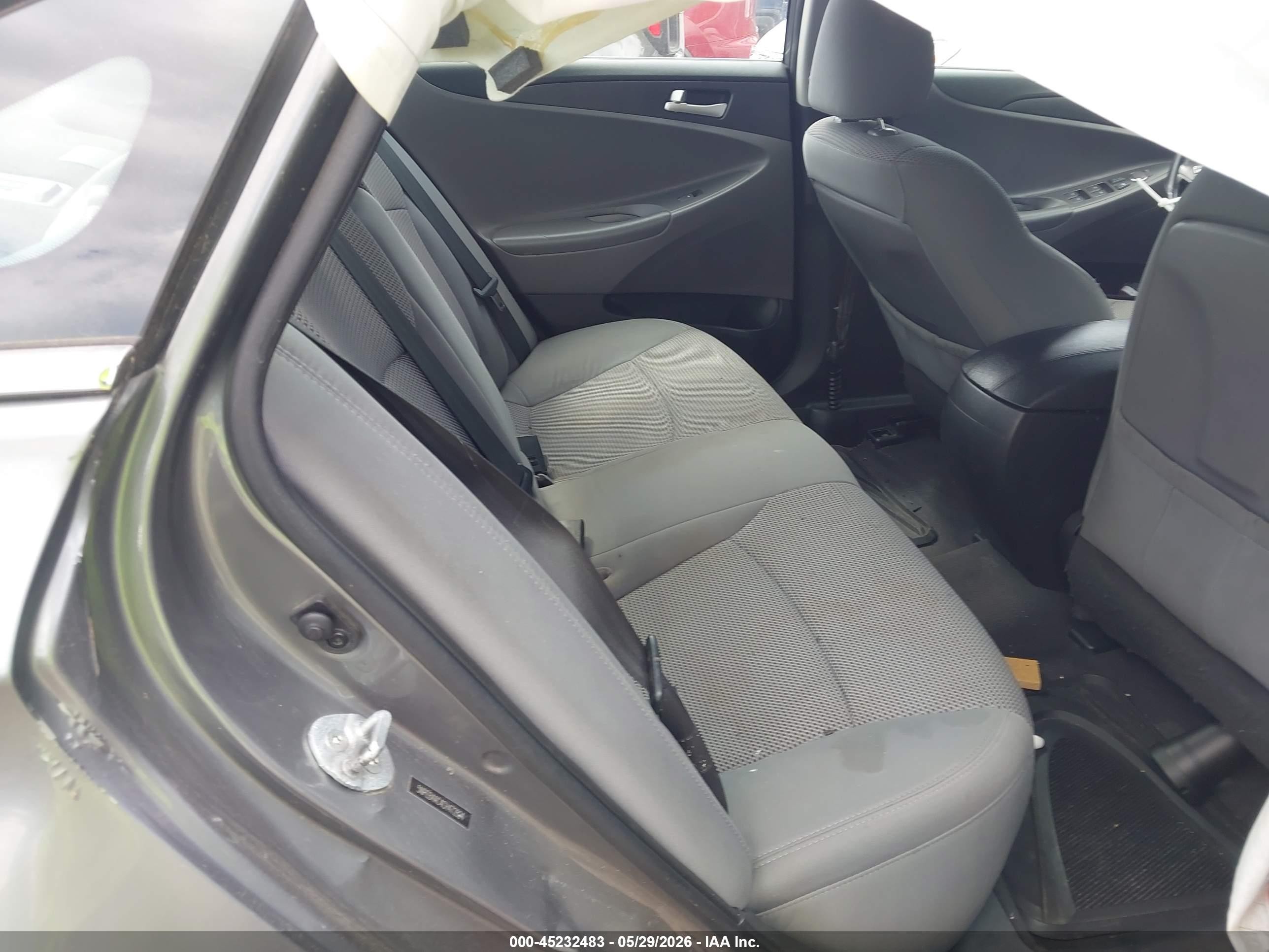 2012 Hyundai Sonata Gls Gray vin: 5NPEB4AC4CH472824