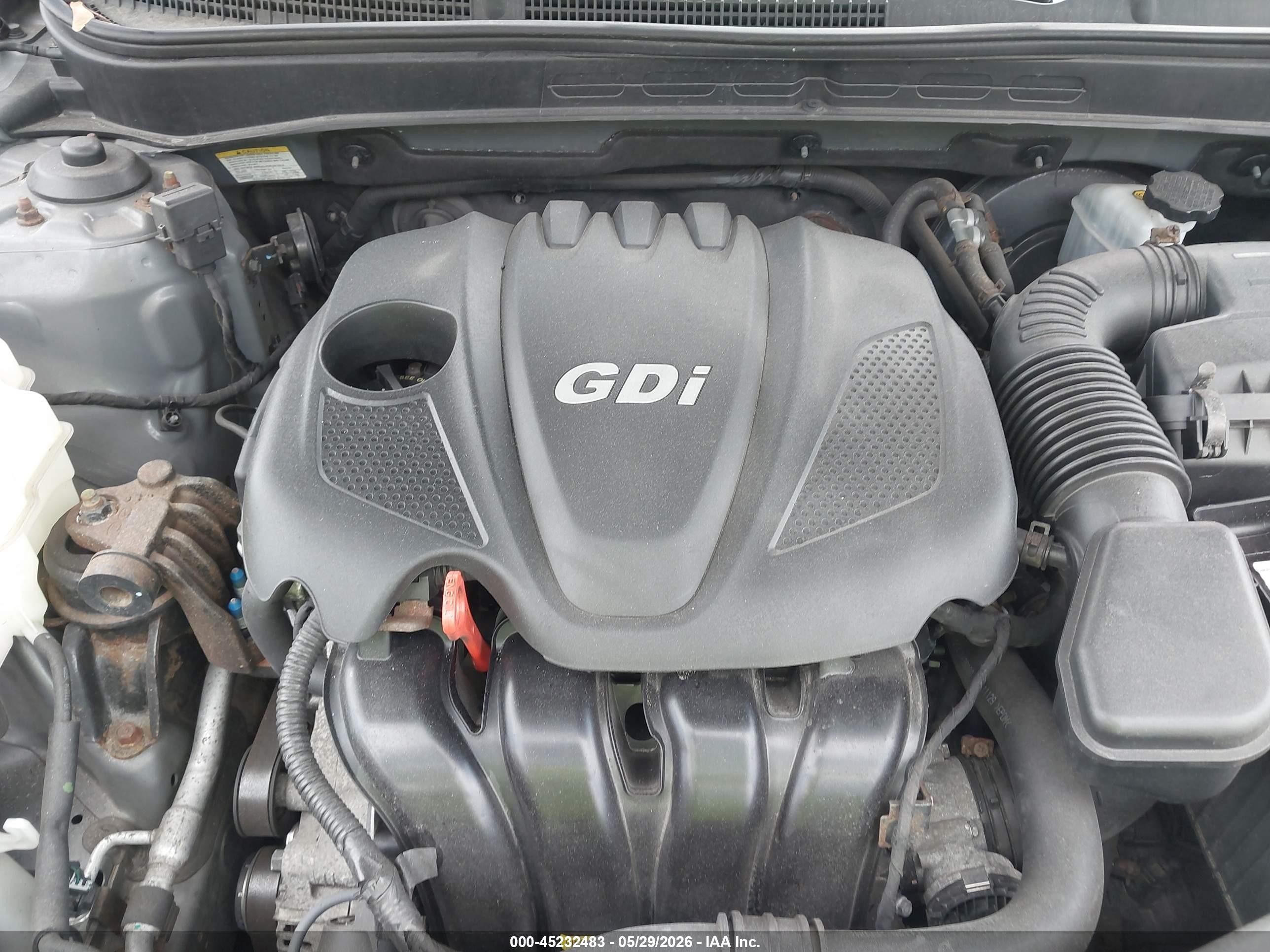 2012 Hyundai Sonata Gls Gray vin: 5NPEB4AC4CH472824