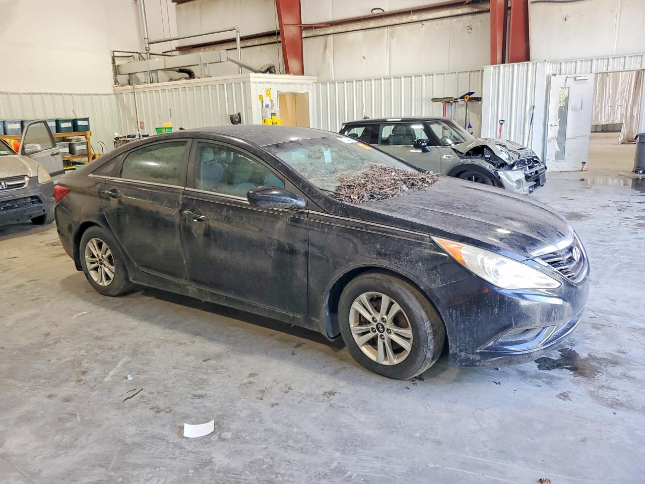 2012 Hyundai Sonata Gls Черный vin: 5NPEB4AC4CH476713