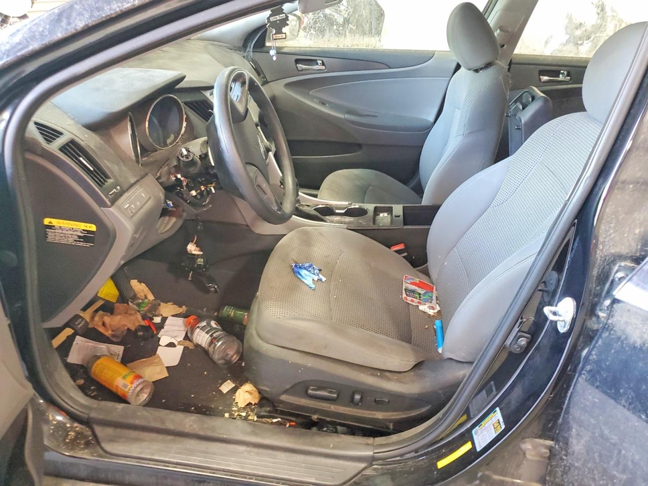 2012 Hyundai Sonata Gls Черный vin: 5NPEB4AC4CH476713