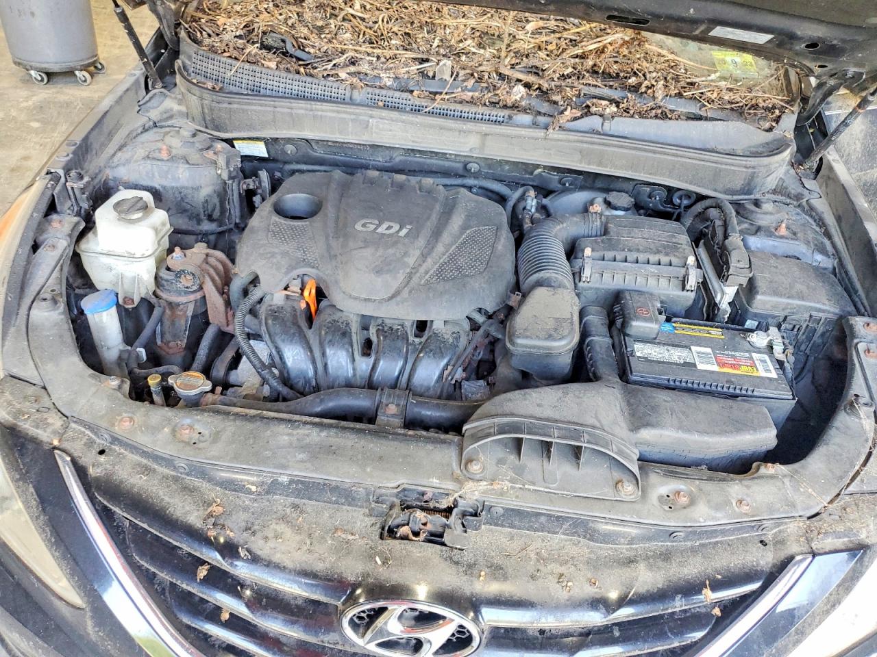 2012 Hyundai Sonata Gls Черный vin: 5NPEB4AC4CH476713