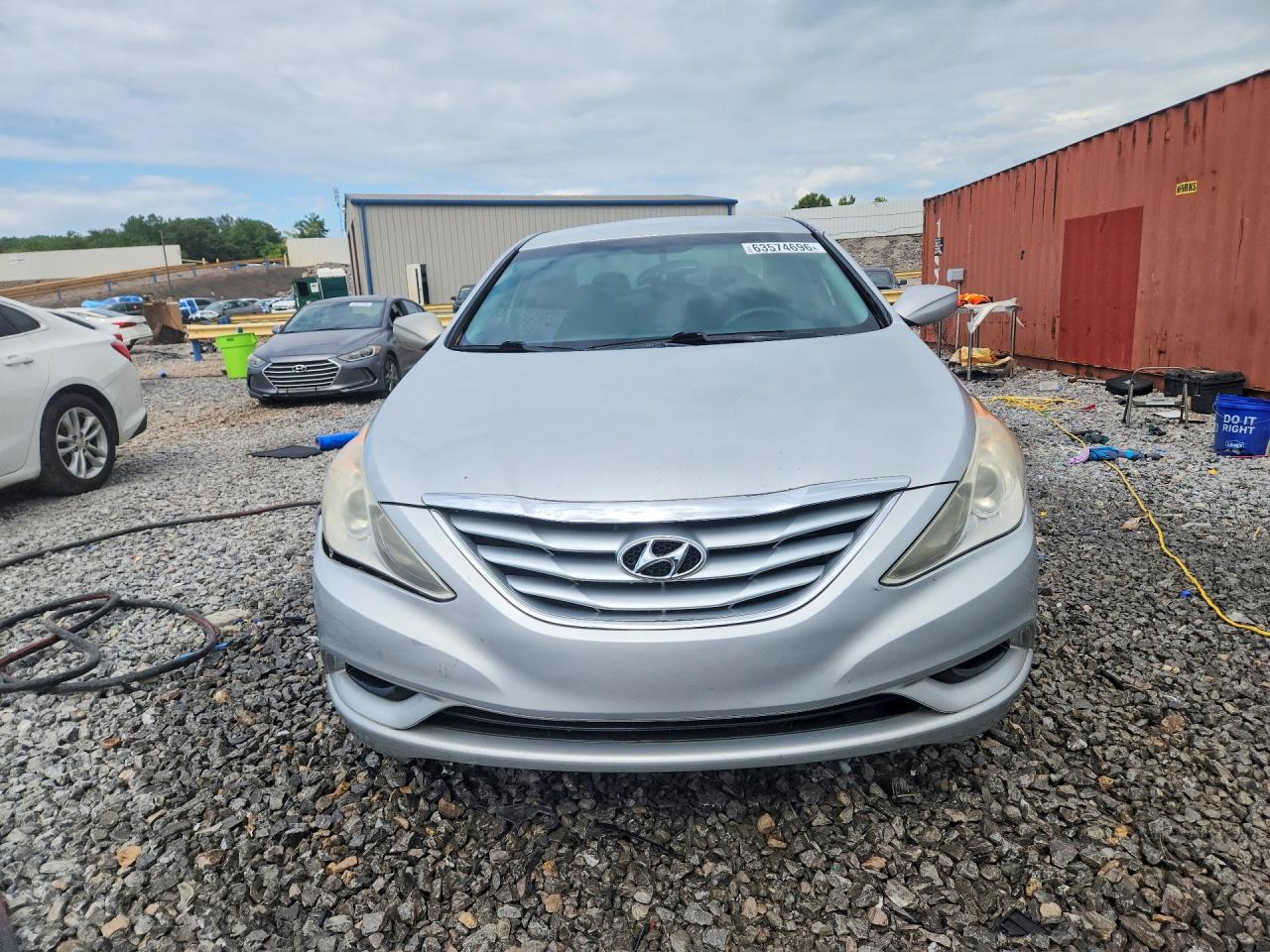 2012 Hyundai Sonata Gls Silver vin: 5NPEB4AC4CH482186