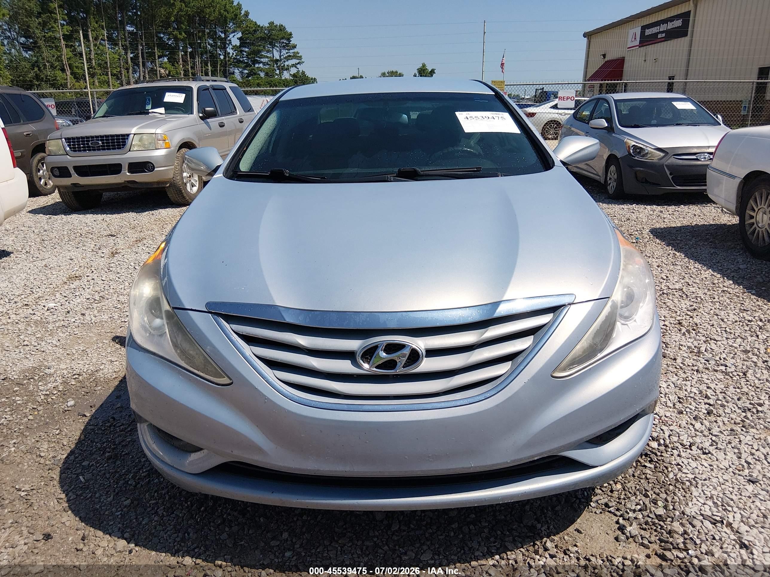 2012 Hyundai Sonata Gls Light Blue vin: 5NPEB4AC4CH484682