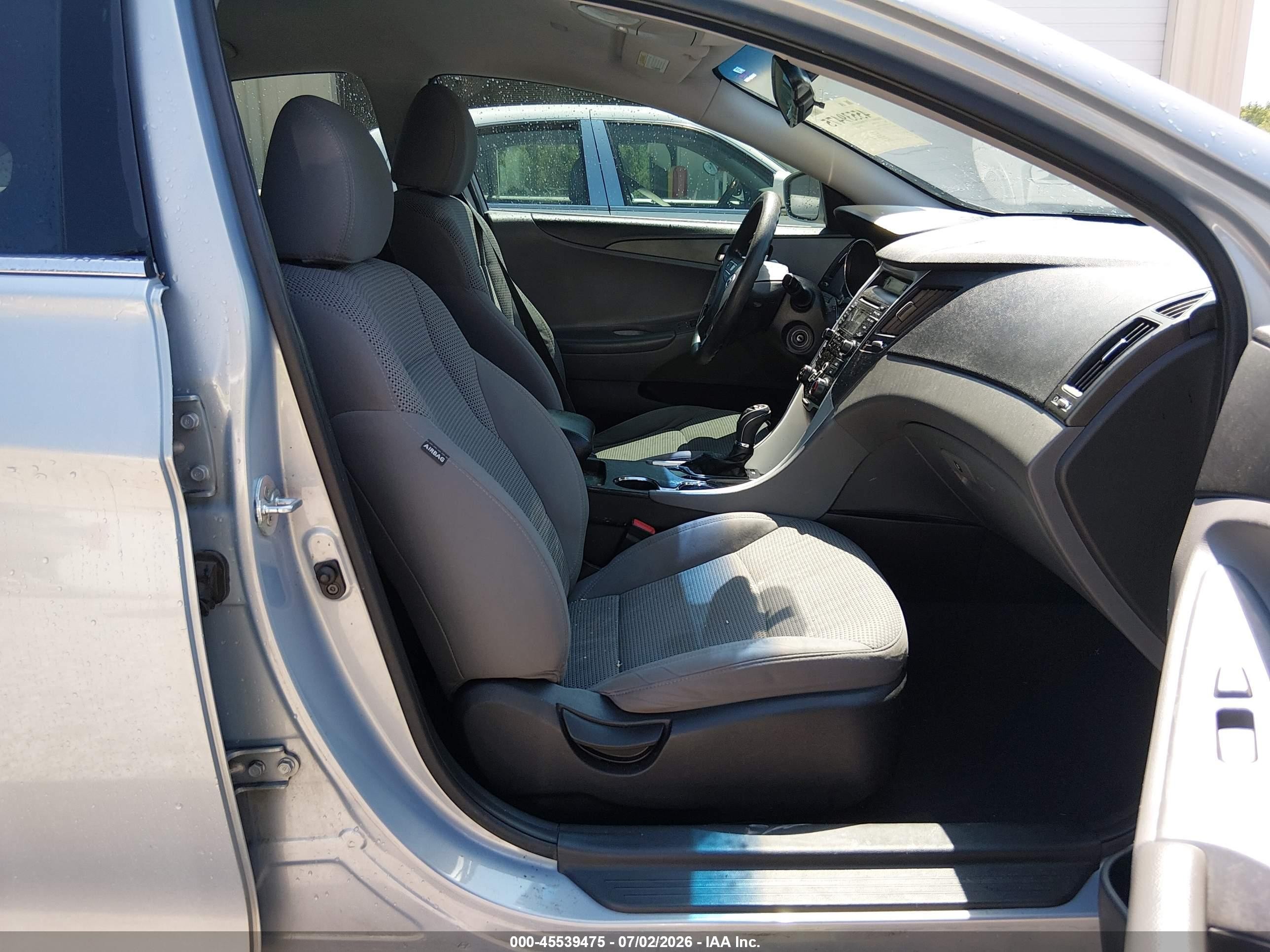 2012 Hyundai Sonata Gls Light Blue vin: 5NPEB4AC4CH484682