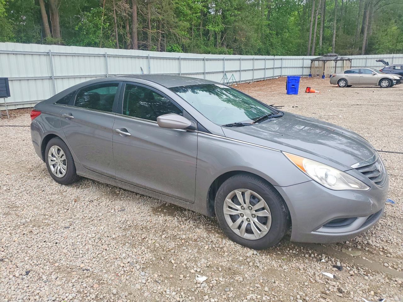 2012 Hyundai Sonata Gls Gray vin: 5NPEB4AC4CH485637