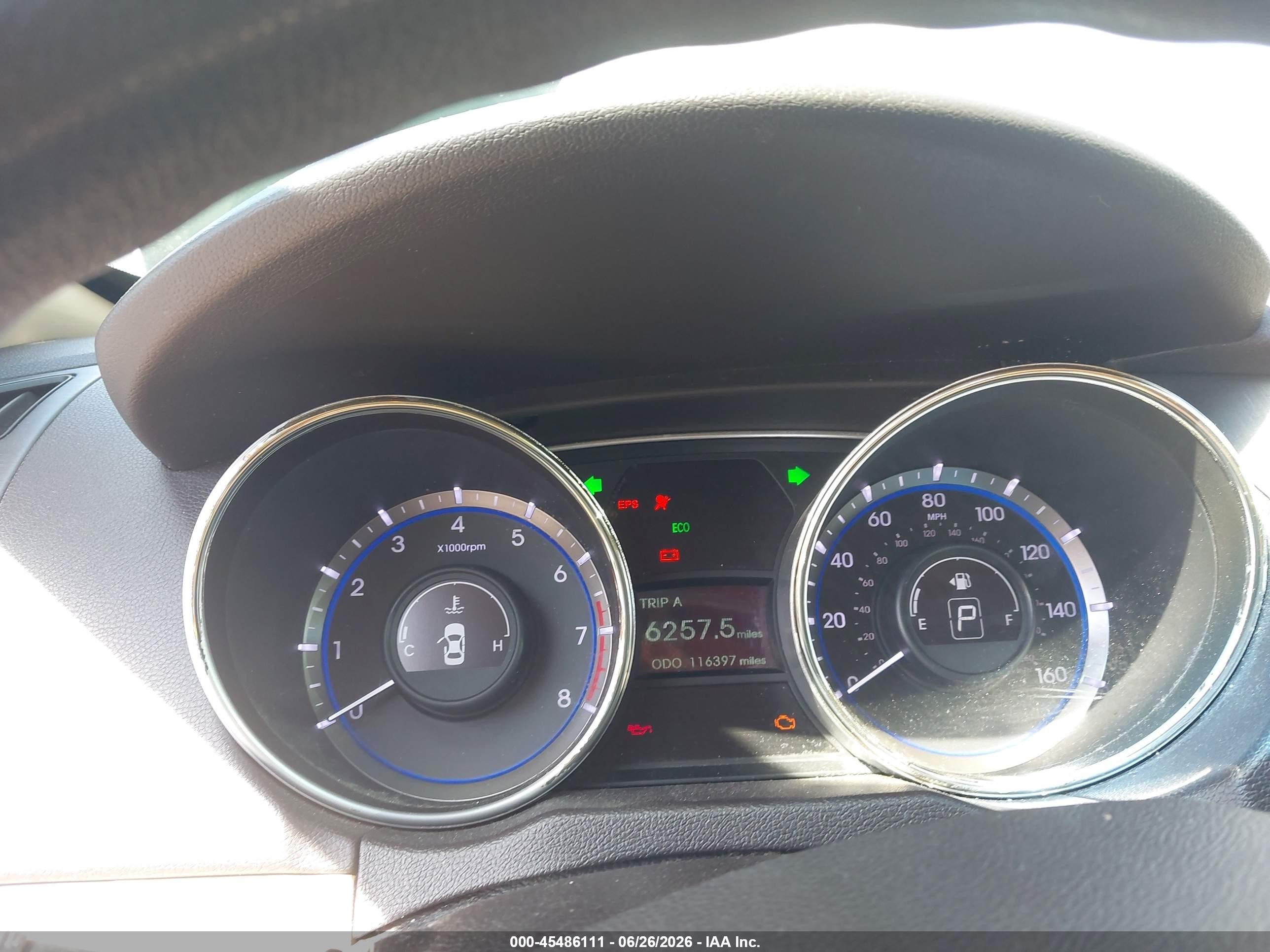 2012 Hyundai Sonata Gls White vin: 5NPEB4AC4CH489106