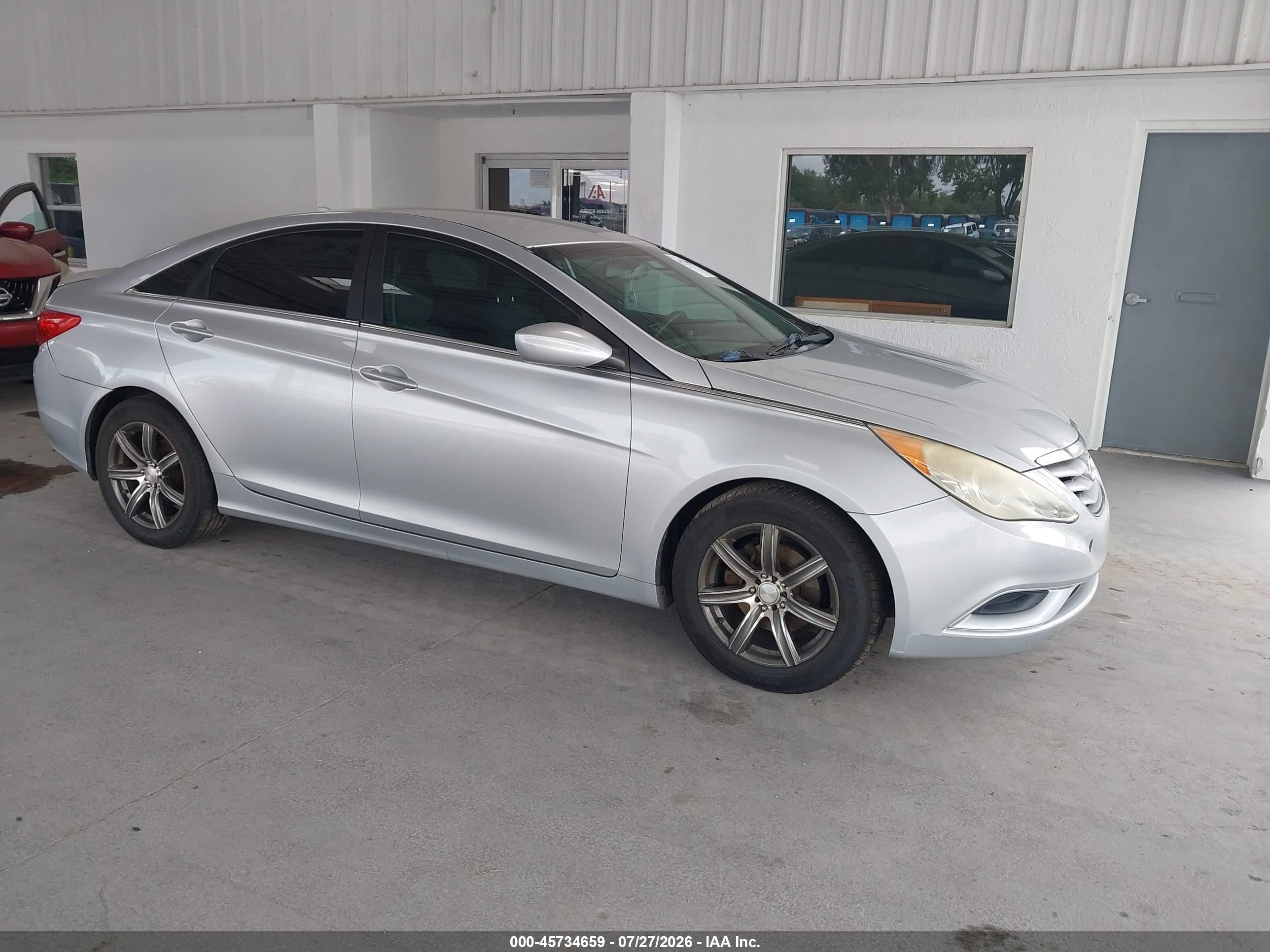 2012 Hyundai Sonata Gls Серебряный vin: 5NPEB4AC4CH489221