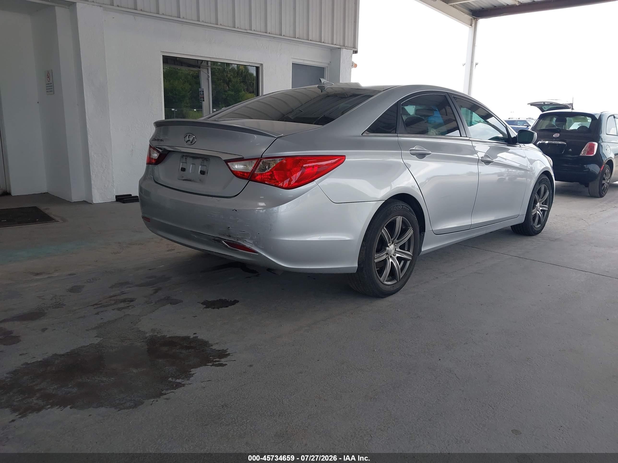 2012 Hyundai Sonata Gls Серебряный vin: 5NPEB4AC4CH489221