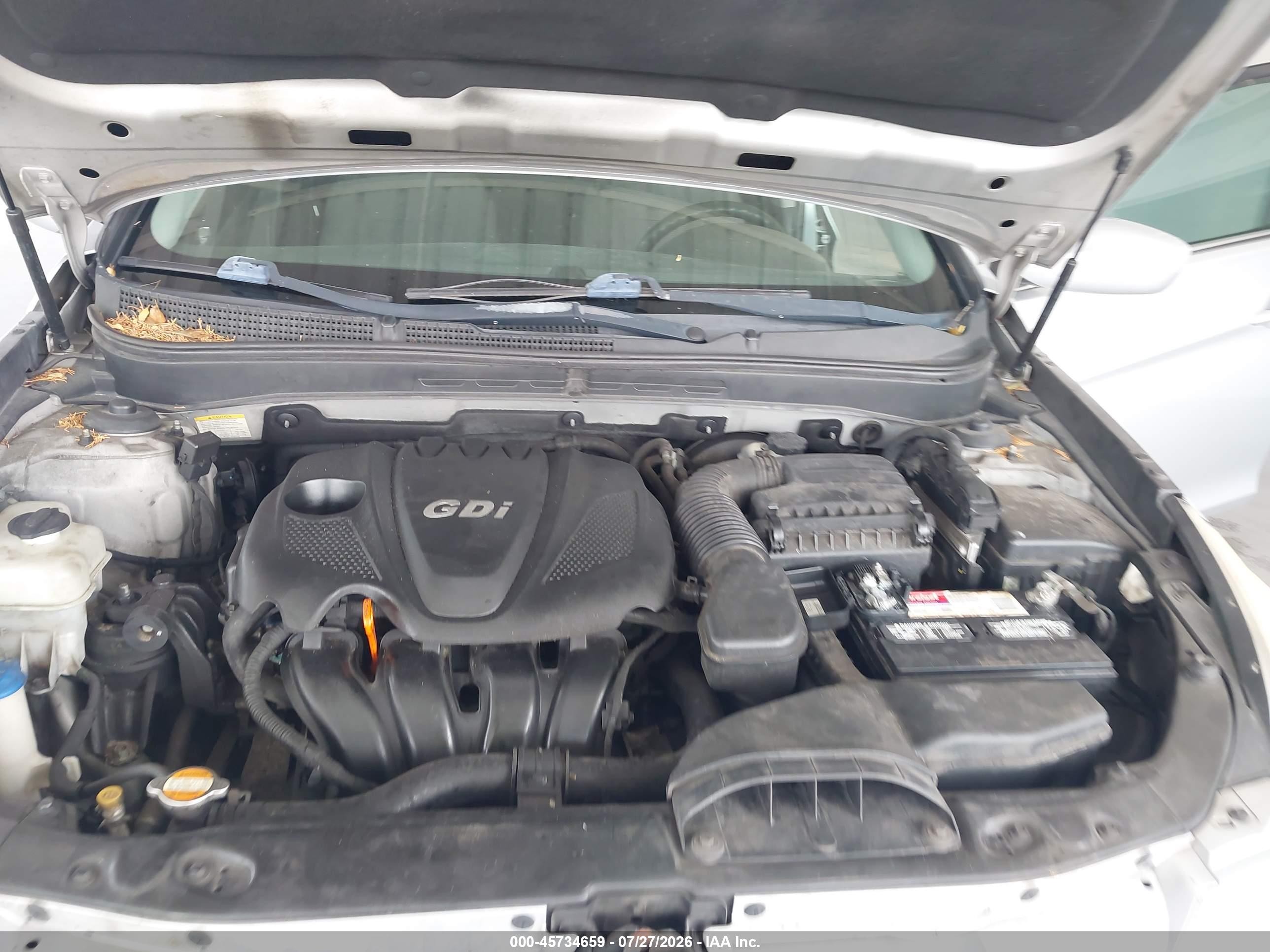 2012 Hyundai Sonata Gls Серебряный vin: 5NPEB4AC4CH489221