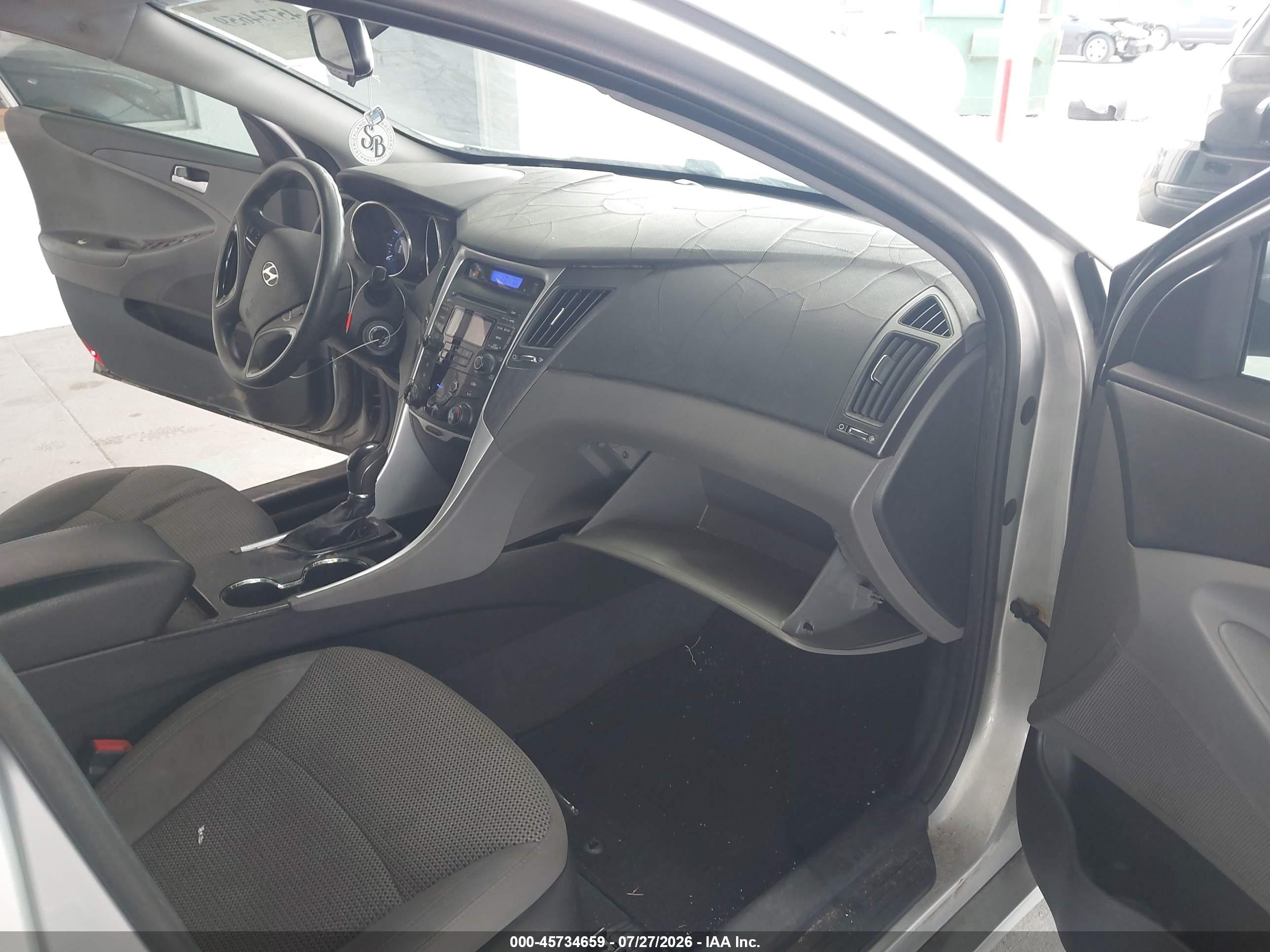 2012 Hyundai Sonata Gls Серебряный vin: 5NPEB4AC4CH489221
