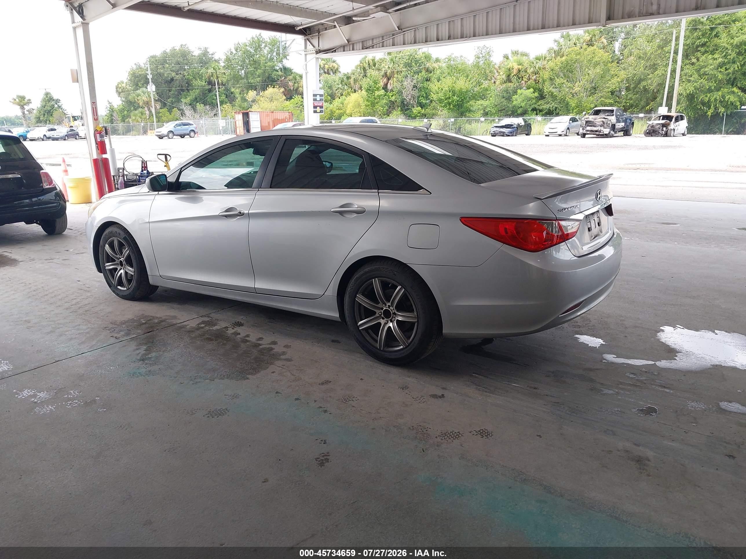 2012 Hyundai Sonata Gls Серебряный vin: 5NPEB4AC4CH489221