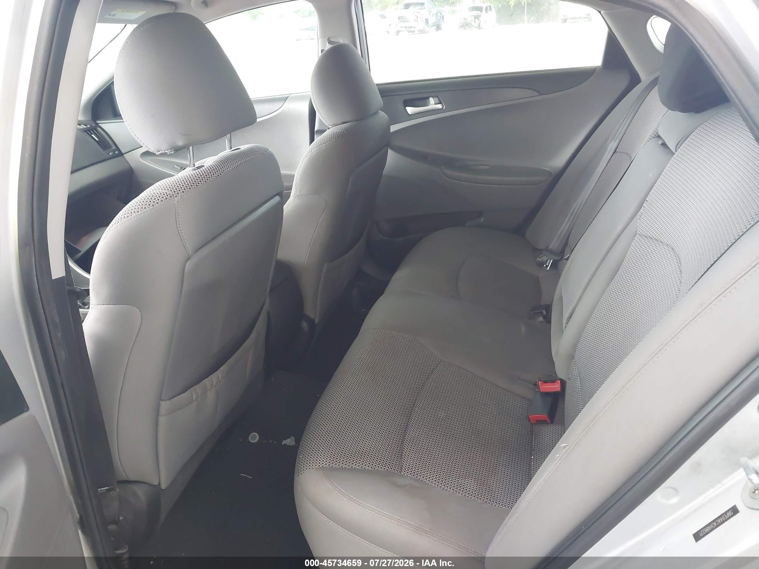 2012 Hyundai Sonata Gls Серебряный vin: 5NPEB4AC4CH489221