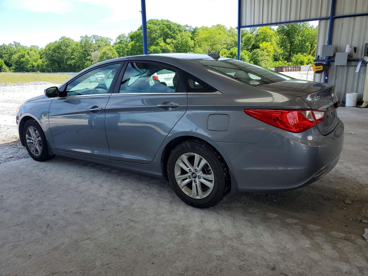2012 Hyundai Sonata Gls Gray vin: 5NPEB4AC4CH490174
