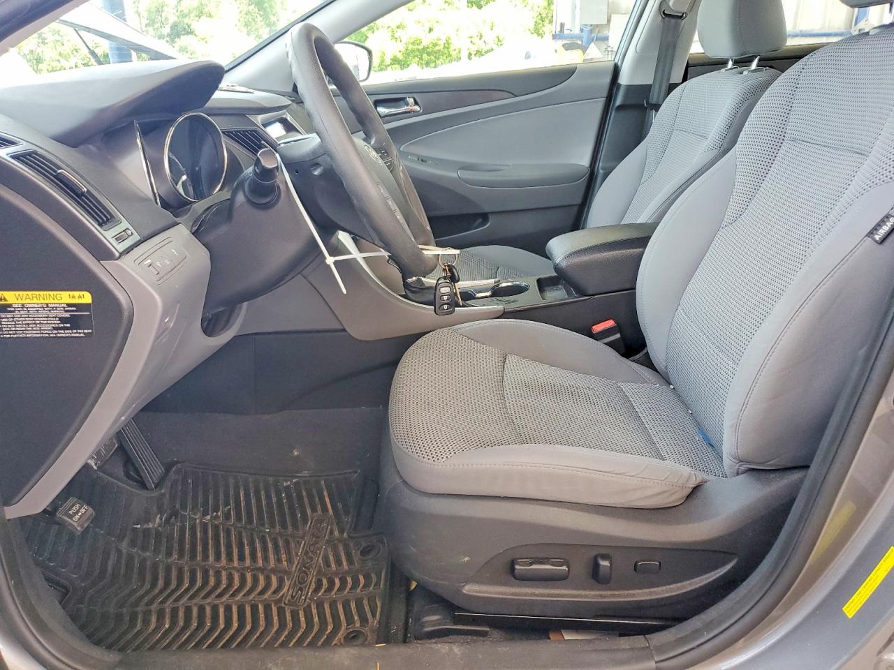 2012 Hyundai Sonata Gls Gray vin: 5NPEB4AC4CH490174