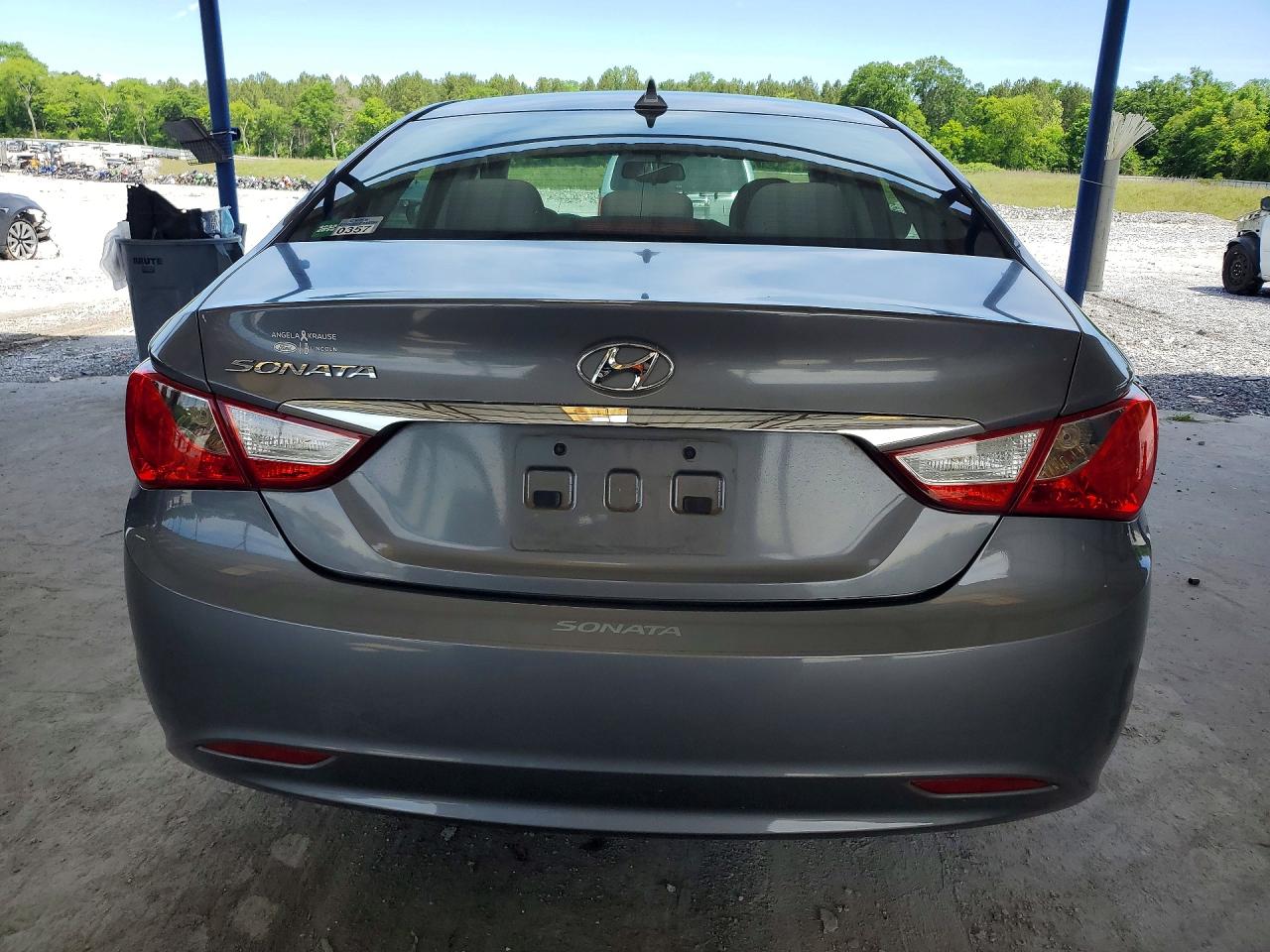 2012 Hyundai Sonata Gls Gray vin: 5NPEB4AC4CH490174