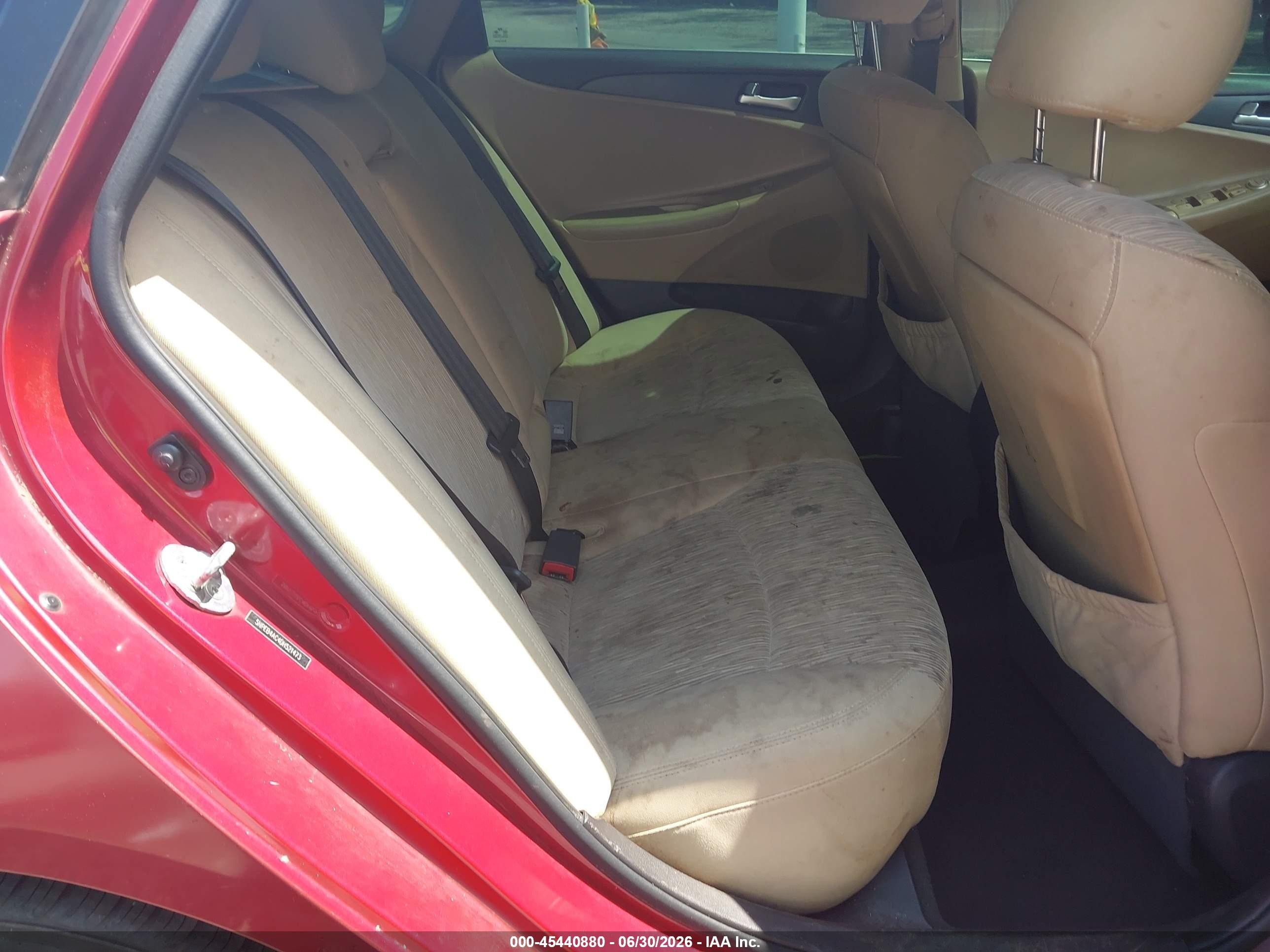 2013 Hyundai Sonata Gls Red vin: 5NPEB4AC4DH521473