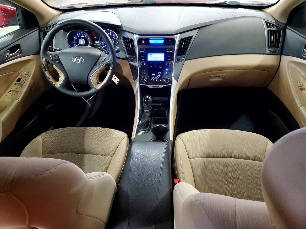 2013 Hyundai Sonata Gls Burgundy vin: 5NPEB4AC4DH526947