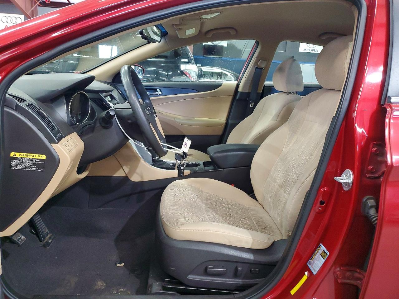 2013 Hyundai Sonata Gls Burgundy vin: 5NPEB4AC4DH526947