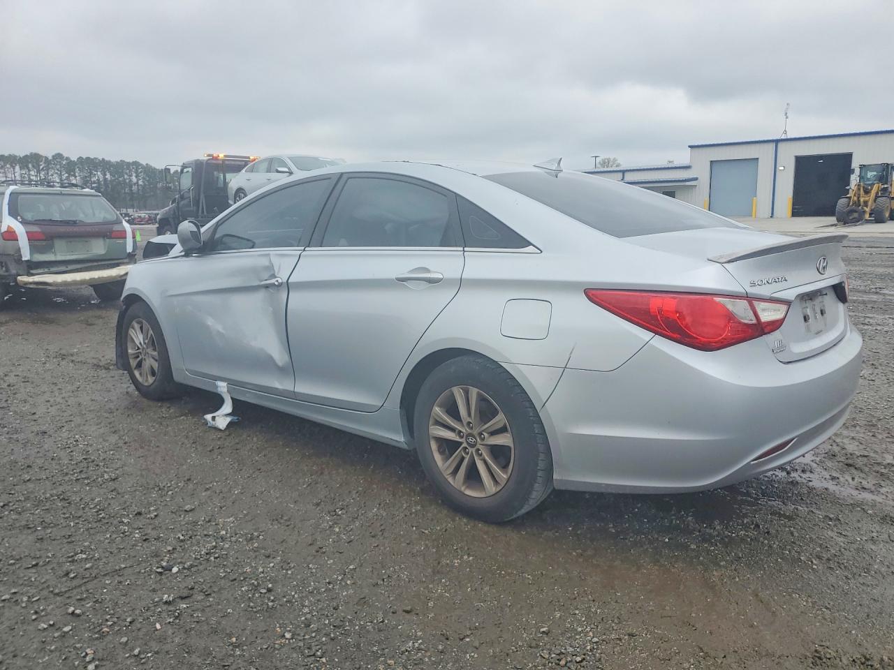 2013 Hyundai Sonata Gls Silver vin: 5NPEB4AC4DH527743