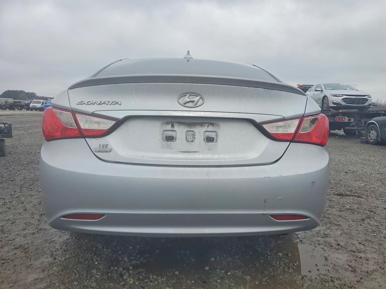 2013 Hyundai Sonata Gls Silver vin: 5NPEB4AC4DH527743