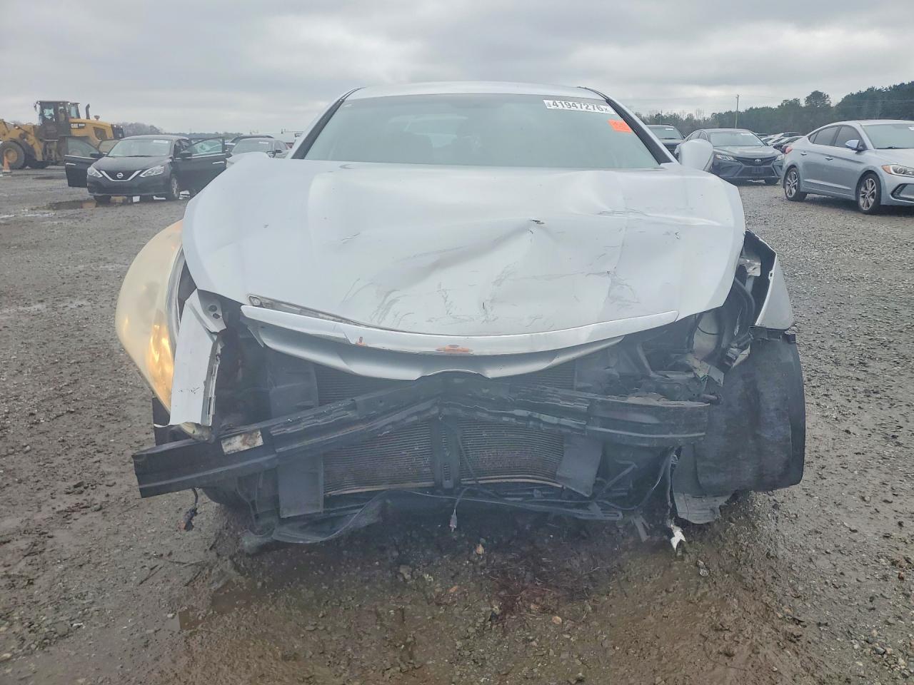 2013 Hyundai Sonata Gls Silver vin: 5NPEB4AC4DH527743