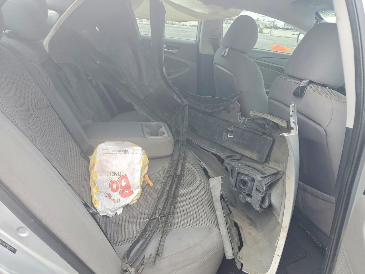 2013 Hyundai Sonata Gls Silver vin: 5NPEB4AC4DH527743
