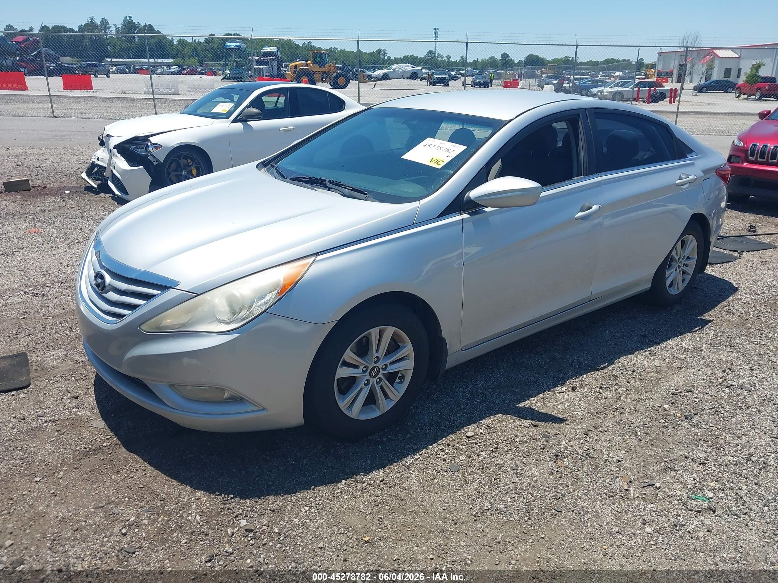 2013 Hyundai Sonata Gls Gray vin: 5NPEB4AC4DH531422