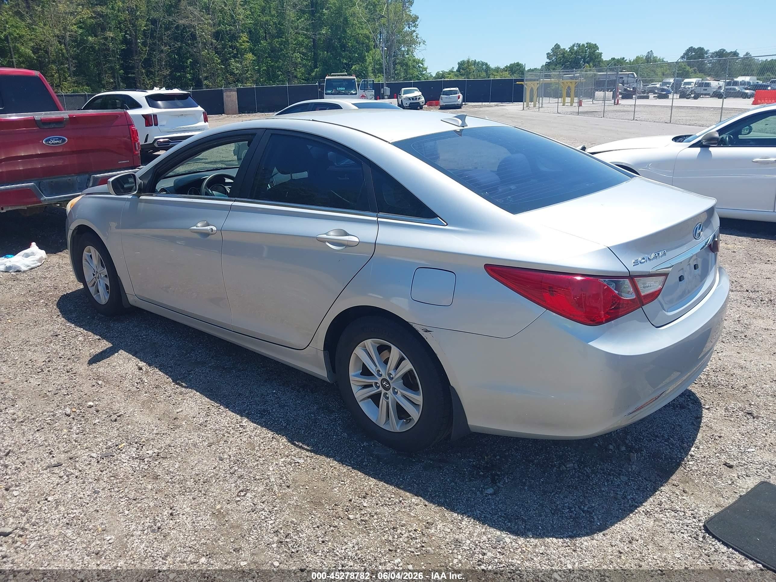 2013 Hyundai Sonata Gls Gray vin: 5NPEB4AC4DH531422