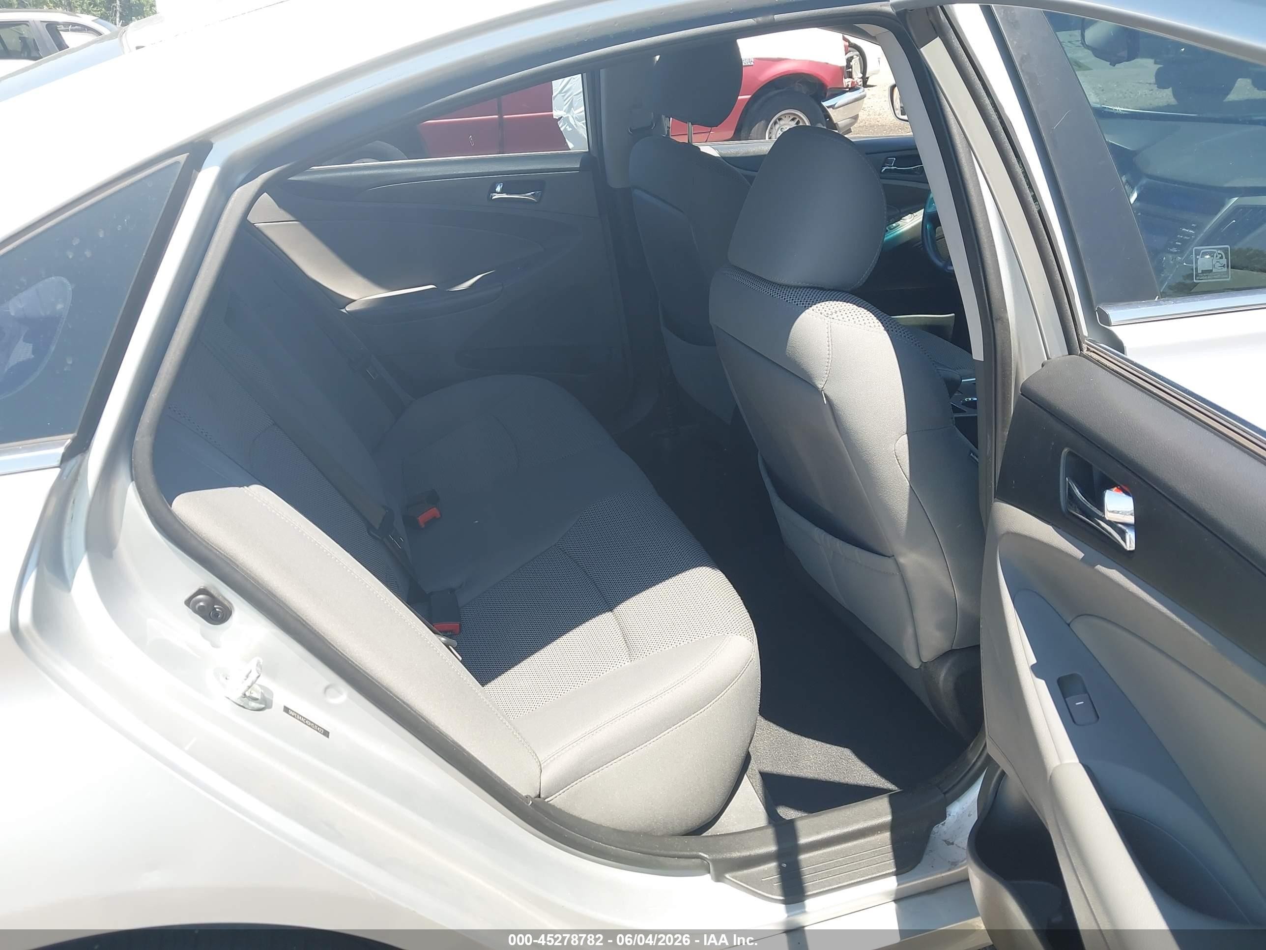 2013 Hyundai Sonata Gls Gray vin: 5NPEB4AC4DH531422