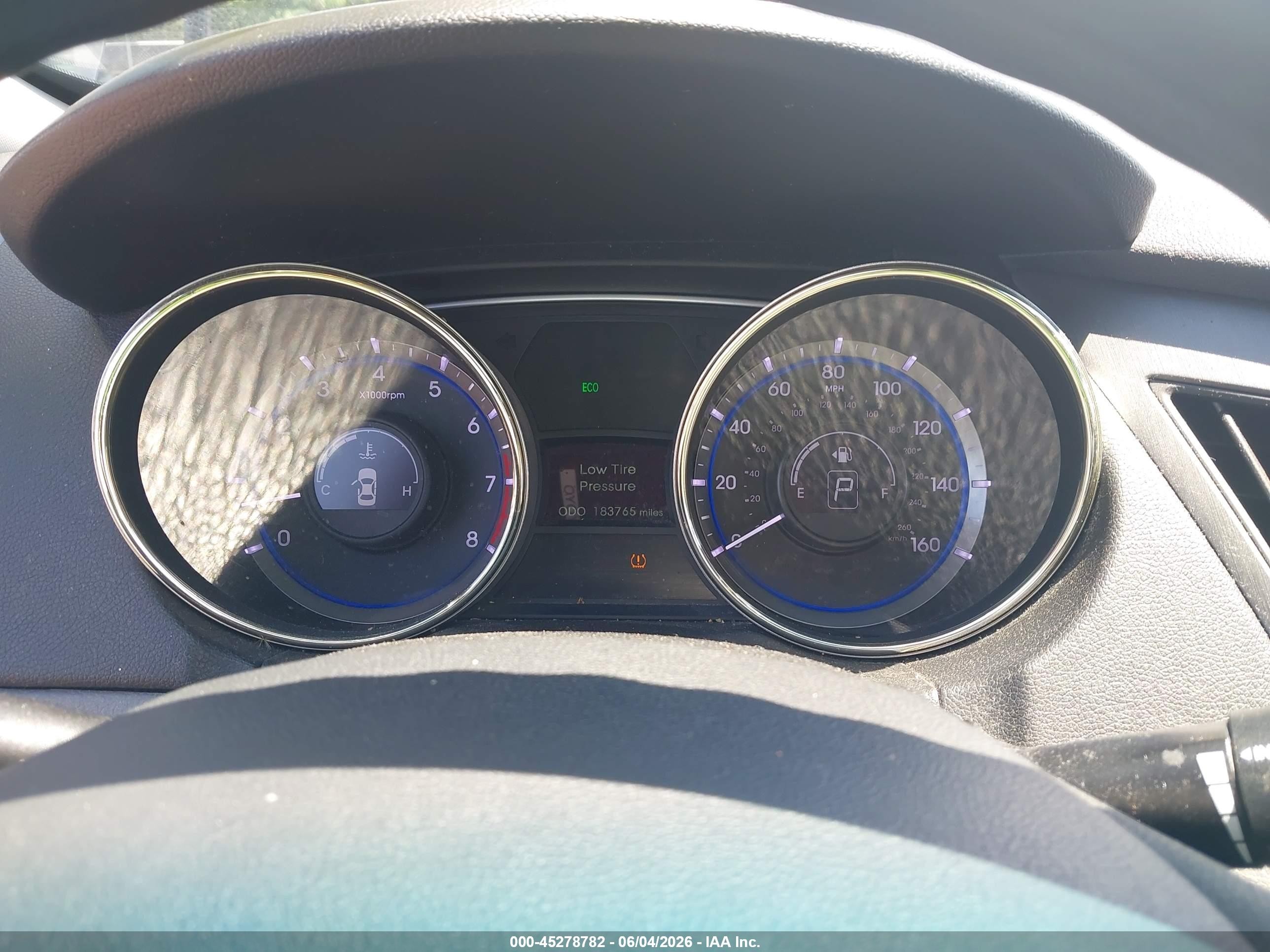 2013 Hyundai Sonata Gls Gray vin: 5NPEB4AC4DH531422