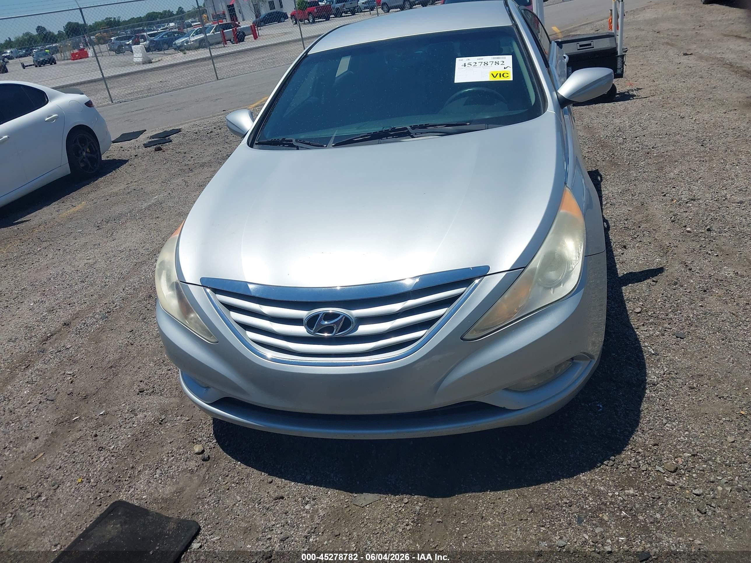 2013 Hyundai Sonata Gls Gray vin: 5NPEB4AC4DH531422