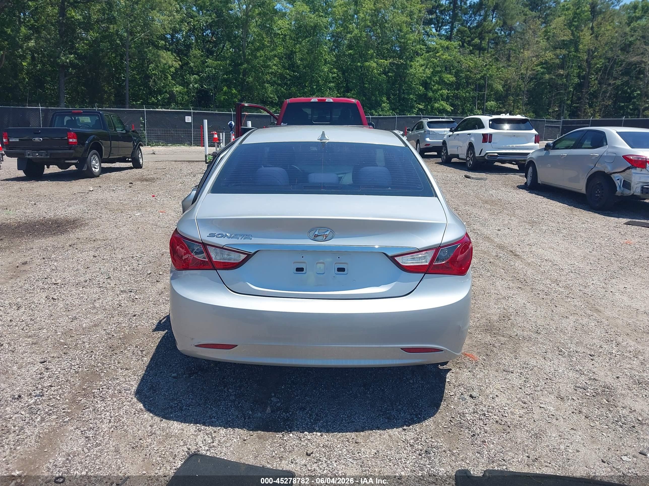 2013 Hyundai Sonata Gls Gray vin: 5NPEB4AC4DH531422