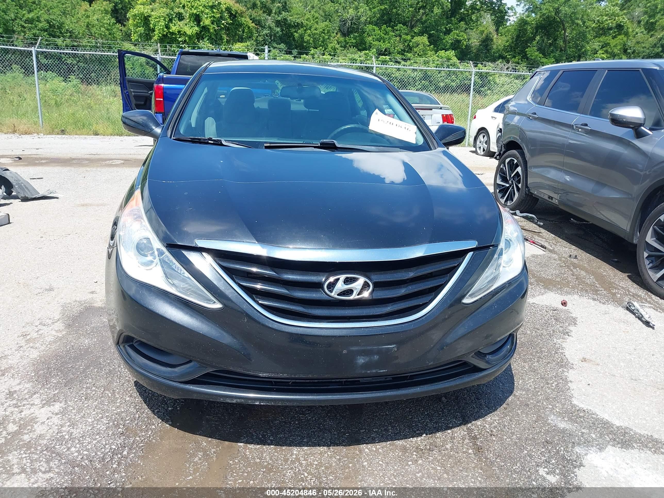 2013 Hyundai Sonata Gls Black vin: 5NPEB4AC4DH534224